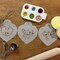 Love Birds Heart Cookie Stencil Set | C874 by Designer Stencils | Cookie Decorating Tools | Baking Stencils for Royal Icing, Airbrush, Dusting Powder | Reusable Plastic Food Grade Stencil for Cookies | Easy to Use & Clean Cookie Stencil